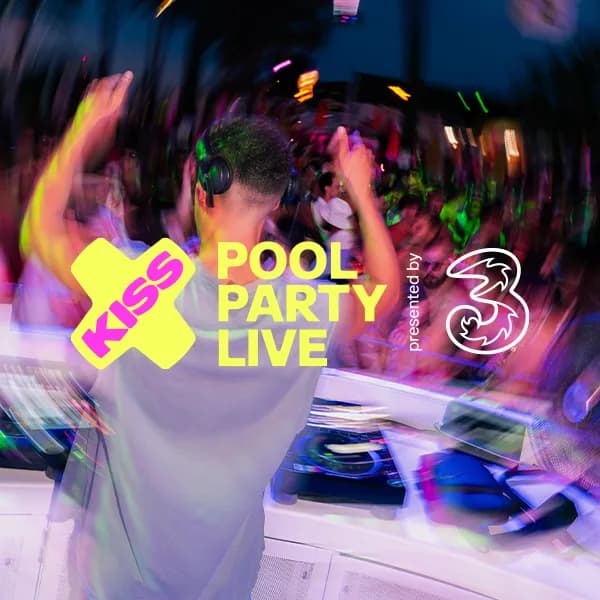 Event poster: KISS Pool Party Live