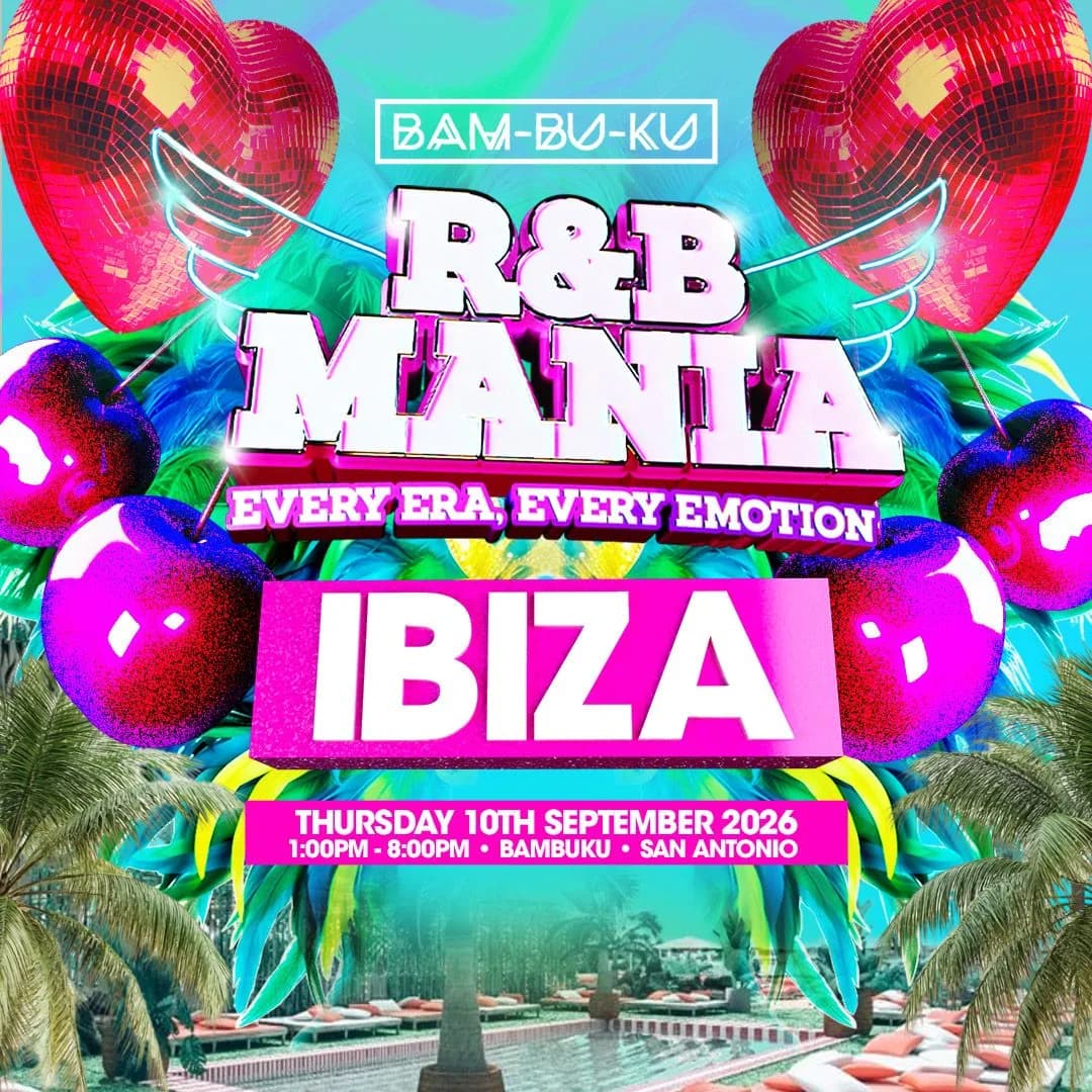 Event poster: R&B Mania Pool Party